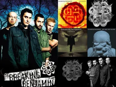 Breaking Benjamin: Обои для iPhone в альтернативном исполнении