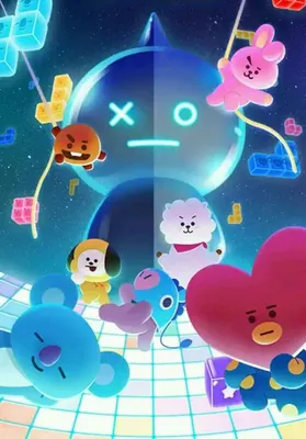 Фон bt21 на Android - бесплатно в формате jpg