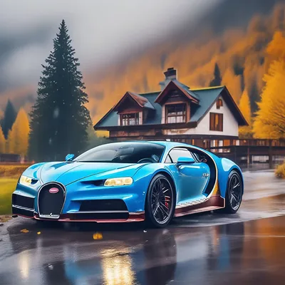 Фон Bugatti Chiron на телефон в формате jpg