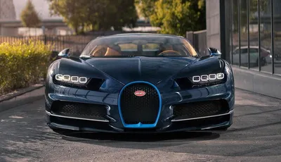 Bugatti Chiron: обои с эффектом 3D