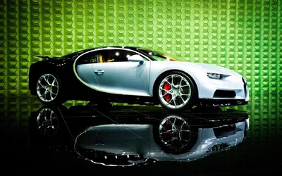 Обои Bugatti Chiron с изображением фона