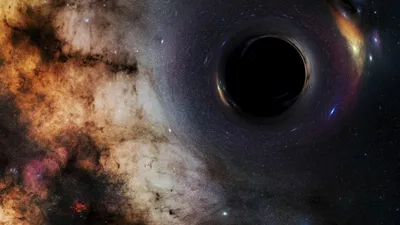 Фото Черной дыры: обои для телефона в формате webp