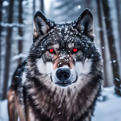 Фотографии Черного волка для скачивания