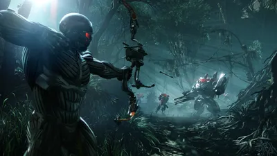 Скачать фото Crysis в формате png для телефона и рабочего стола