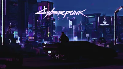 Бесплатные фоновые обои Cyberpunk 2077 в формате png