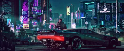 Фото Cyberpunk 2077: экшн обои в хорошем качестве