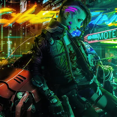 Cyberpunk: фото на рабочий стол, которые вас вдохновят