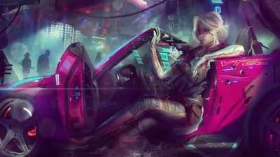 Обои в стиле cyberpunk: подчеркните свою индивидуальность и стиль