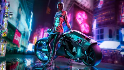 Cyberpunk: обои на телефон, чтобы быть в тренде