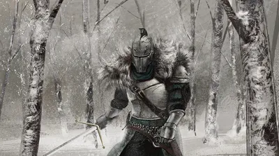 Обои Dark Souls II в формате png для iPhone и Android