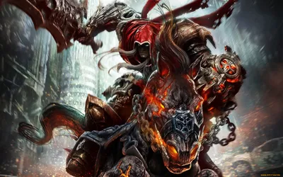 Скачать обои darksiders на рабочий стол в png