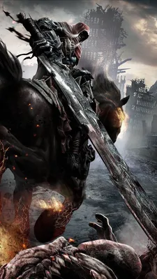 Обои darksiders для iPhone в хорошем качестве