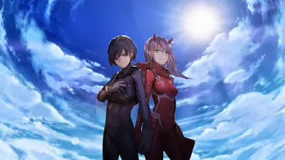 Фото Darling in the Franxx на телефон: Выберите формат - JPG, PNG, WebP