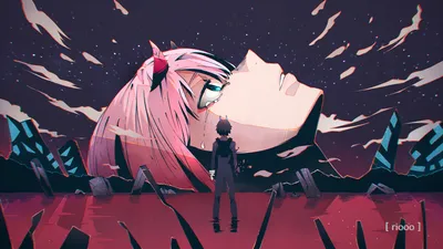 Фоны Darling in the Franxx: Скачивайте в формате PNG для максимальной четкости