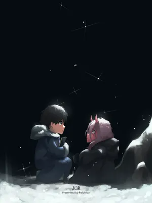 Обои Darling in the Franxx для iPhone: Подберите идеальный размер