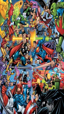 Эксклюзивные обои Dc comics в формате WebP для Android