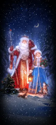 Обои Деда Мороза в хорошем качестве (jpg, png, webp)