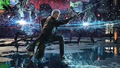 Обои Devil May Cry 5 на твой вкус – выбирай размер и формат для загрузки.