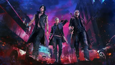 Эксклюзивные обои Devil May Cry 5 для рабочего стола Windows.