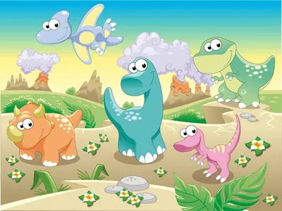 Динозаврики: разнообразные обои для вашего телефона