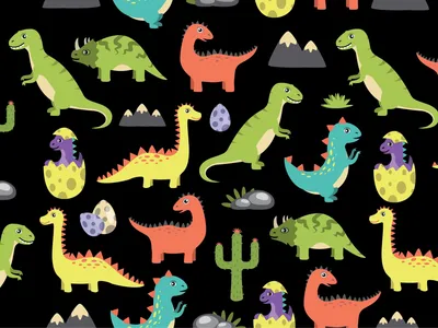 Впечатляющие обои с динозаврами для вашего телефона