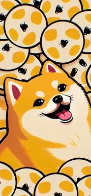 Обои с Doge: Скачать бесплатно фоны на iPhone (PNG)