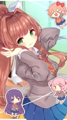 Doki doki literature club обои