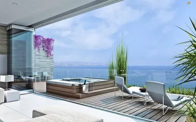 Фото Дом у моря для Windows: создайте атмосферу морского отдыха у себя дома