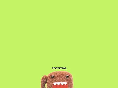 iPhone обои: Domo kun изображения для яркого экрана