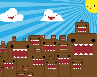 Domo kun обои для Android: Скачай и наслаждайся креативностью