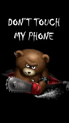 Общее: Новые обои Don't touch my phone для вашего рабочего стола