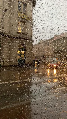 Дождливый город  телефона обои