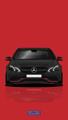 E63 AMG W212: Фото в формате PNG для идеального фона