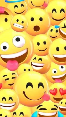 Обои Emoji для iPhone: Выберите размер изображения для скачивания