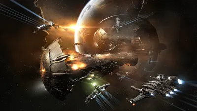 Выбери свой размер: Обои Eve Online для iPhone и Android