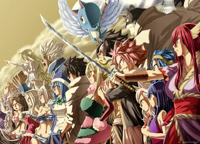 Fairy Tail: Обои для рабочего стола и мобильного устройства