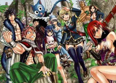 Общее наслаждение: Скачай бесплатно Fairy Tail обои