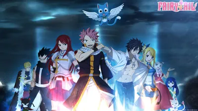 Обои для iPhone и Android: Fairy Tail в каждом пикселе