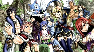 Создай свою сказку: Скачай бесплатно обои Fairy Tail