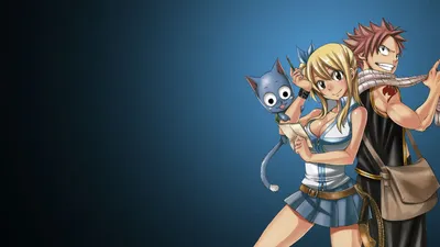 Обои для Windows: Fairy Tail в разных форматах