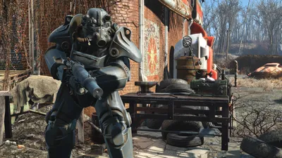 Фон Fallout 4 для телефона в формате jpg