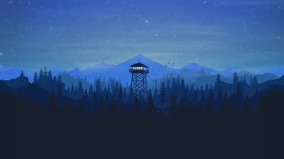 Firewatch 720: Интересные обои для разных устройств