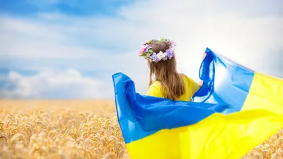 Флаг Украины - обои на телефон в png формате