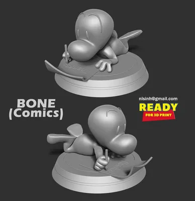 Fone Bone — модель для 3D-печати, автор: Sinh Nguyen