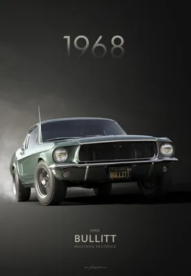 Ford Mustang 1968: обои на телефон в хорошем качестве