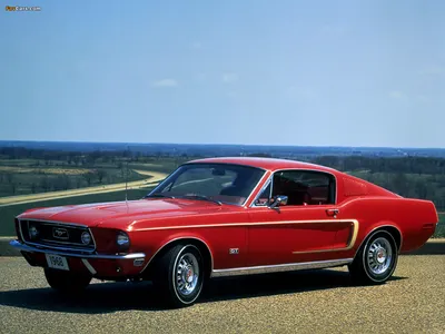 Фото Ford Mustang 1968 в различных форматах