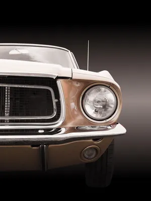 Фоны с эпохальным Ford Mustang 1968