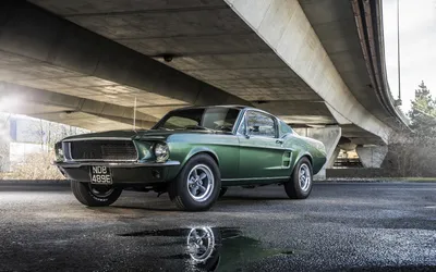 Обои Ford Mustang 1968 для смартфона в HD качестве