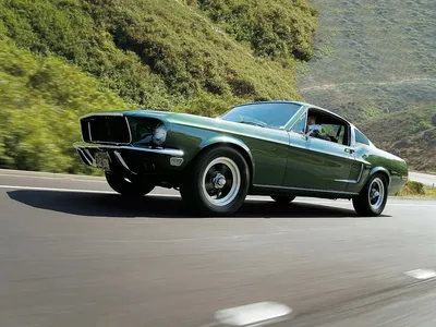 Фоны с легендарным Ford Mustang 1968