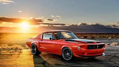 Ford Mustang 1968: обои высокого разрешения